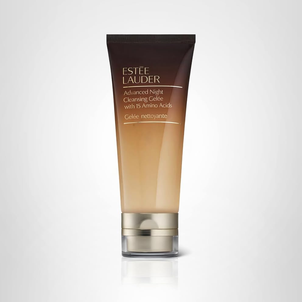Estee Lauder Advanced Night Gelee Cleanser comes in a 3.4 oz bottle for nightly use