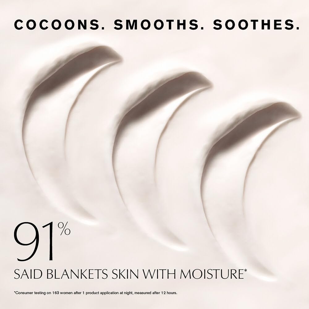 Estée Lauder Advanced Night Repair overnight texture spreads on skin with a silky second-skin feel.