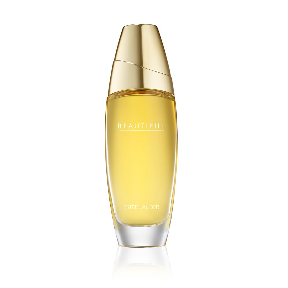 Estee Lauder Beautiful bottle front, timeless feminine fragrance portrayal.