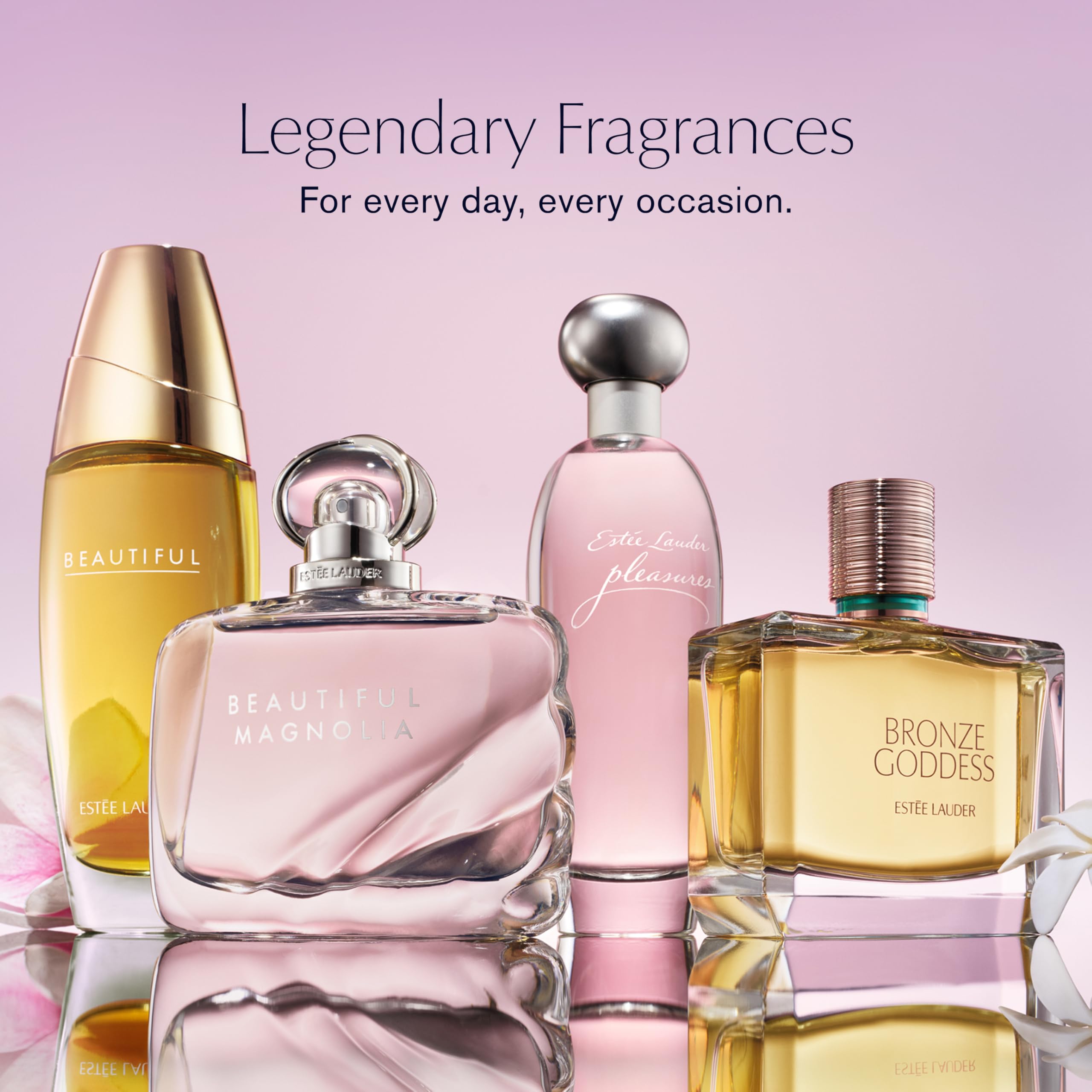 Estée Lauder Beautiful on skin creates a bright floral aura.