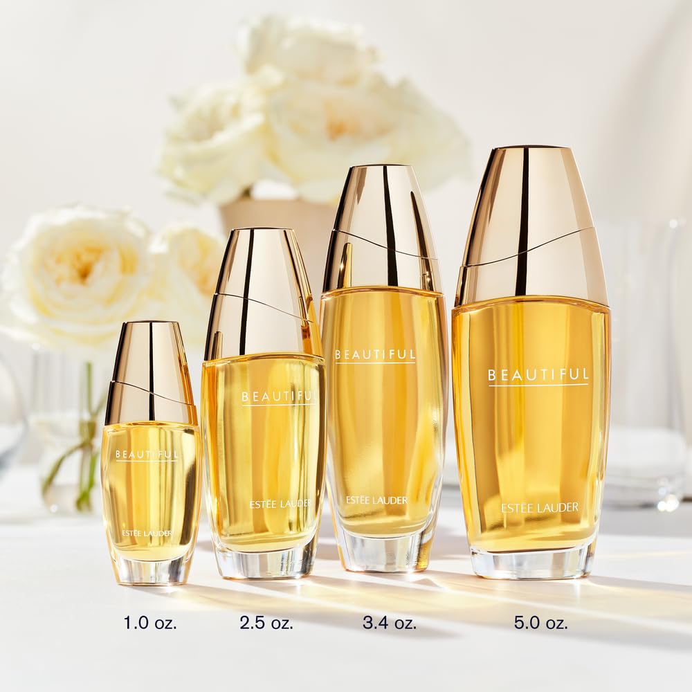 Estée Lauder Beautiful rose note close-up, fresh romantic vibe for daytime wear