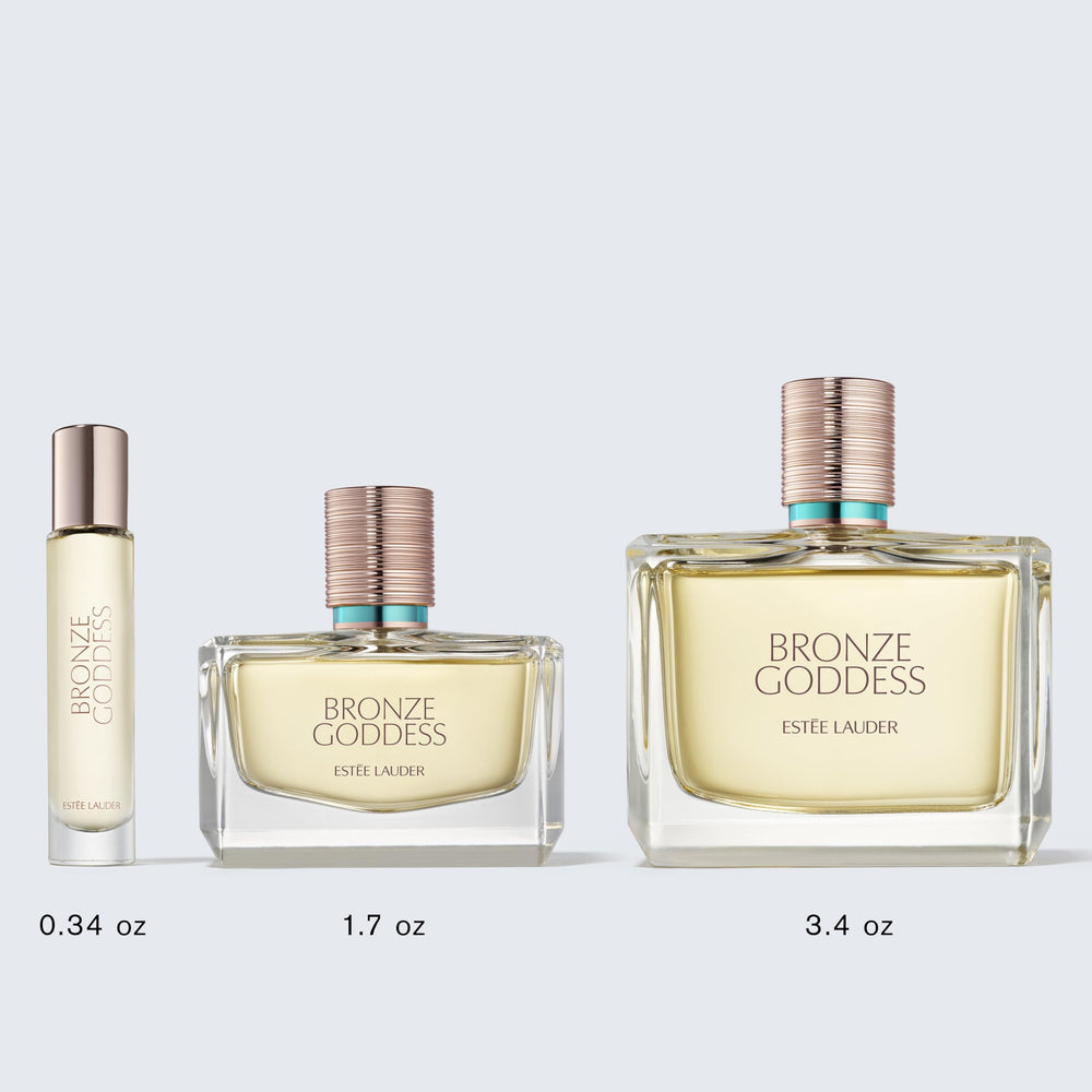 Floral detail on packaging highlights tropical elegance of Bronze Goddess.