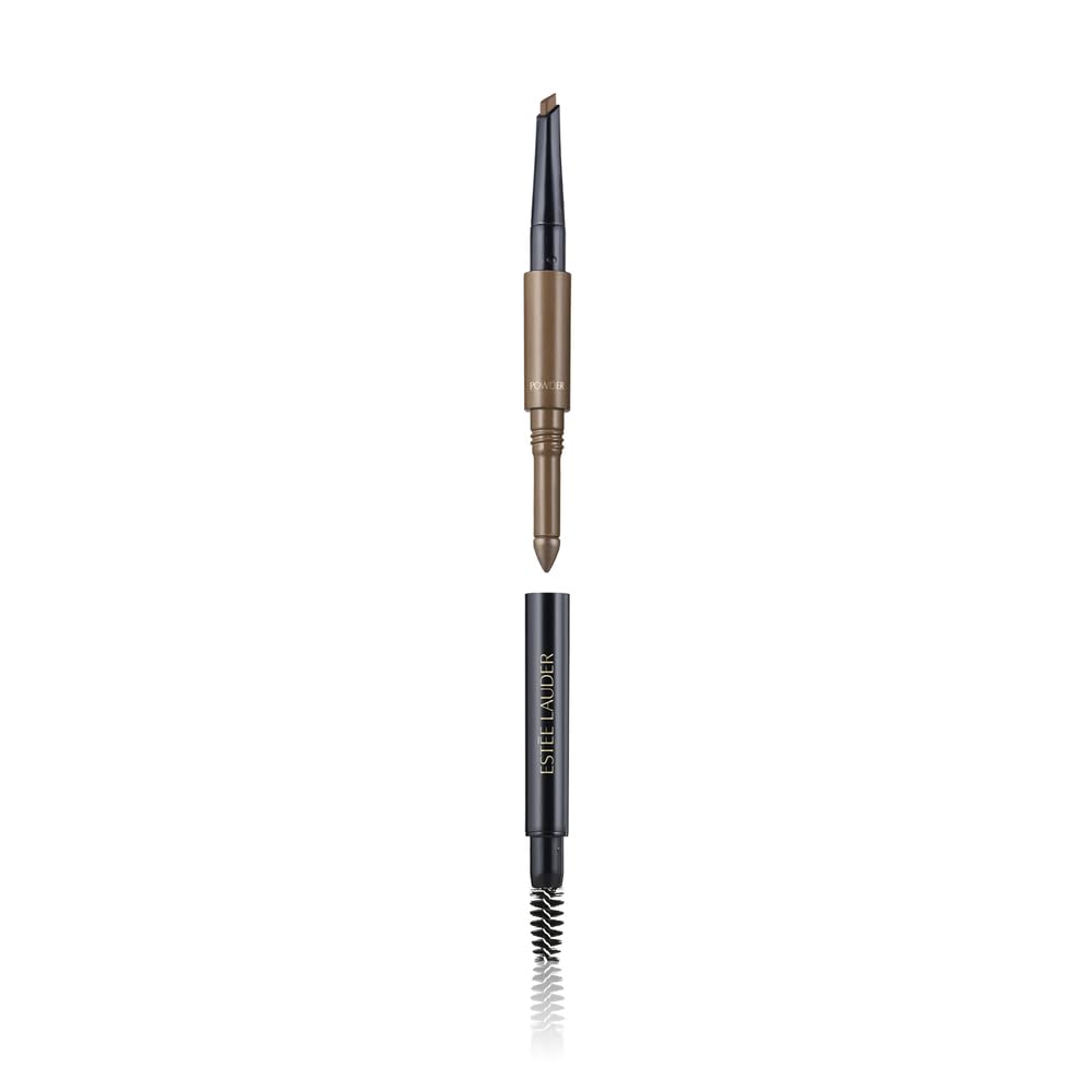 Estée Lauder Brow Multi-Tasker pencil-tip close-up for precise hairlike strokes