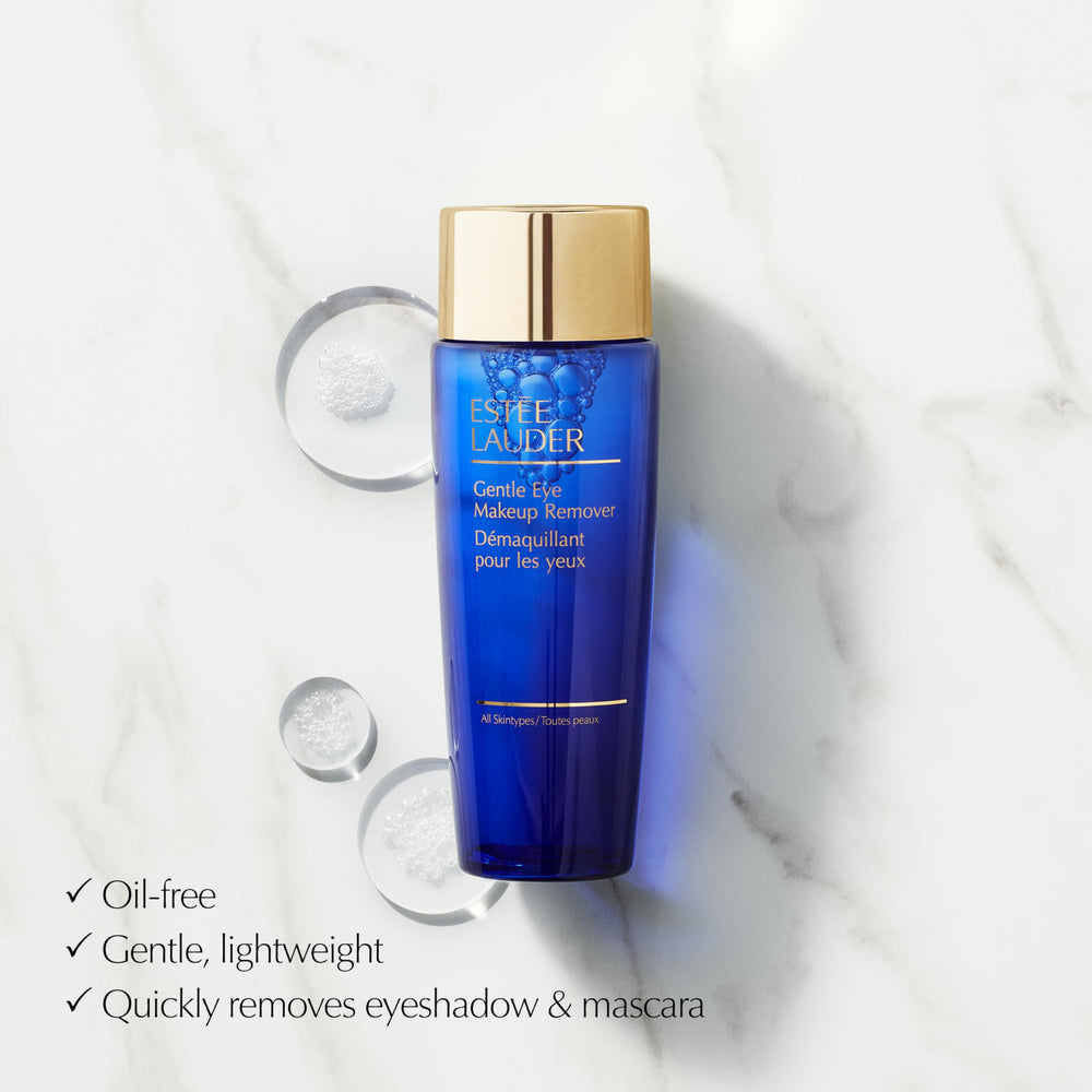 Desmaquillante ocular ligero de Estée Lauder, ideal para piel sensible.