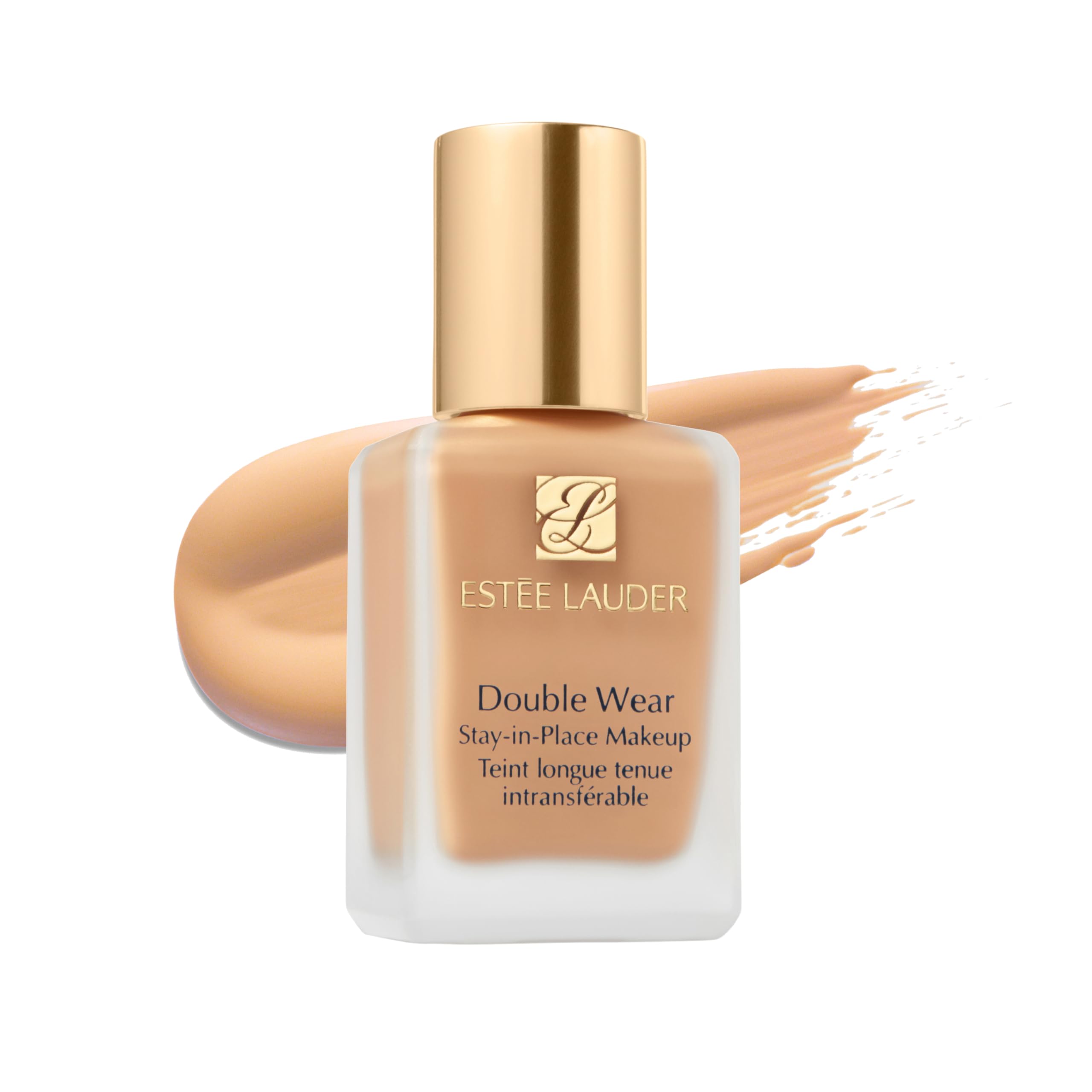 Estée Lauder Double Wear bottle front view shows long-wear matte finish