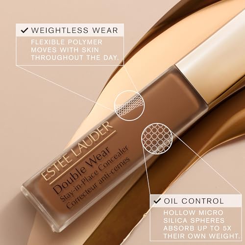 Estée Lauder Double Wear Concealer shade 1N provides medium-to-full coverage for under-eye or blemishes.