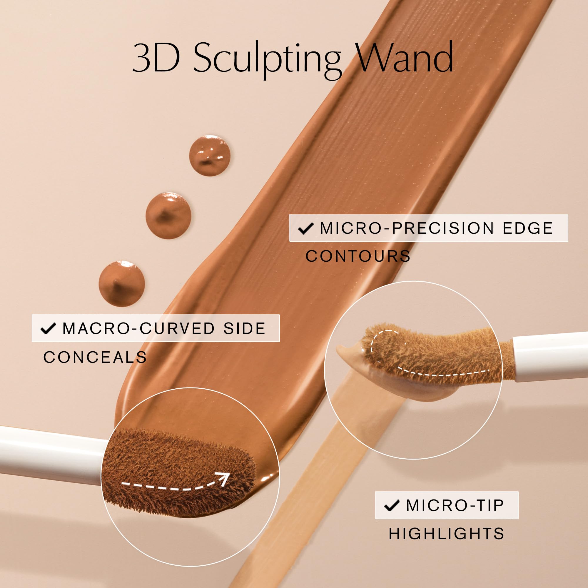 Estée Lauder Double Wear Concealer with InvisiFlex Technology moves with expressions for comfort.