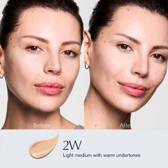 Estee Lauder Double Wear concealer texture swirl highlighting featherweight, hydrating feel
