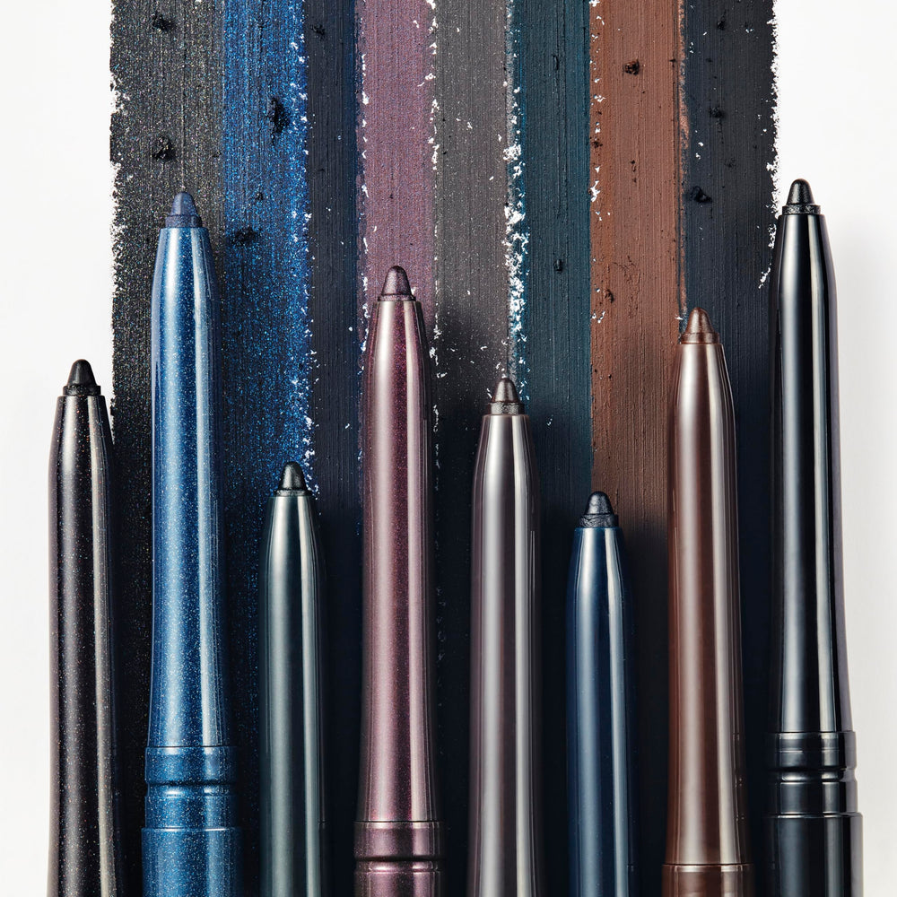 Estée Lauder Double Wear Eyeliner Espresso built-in sharpener shown for perfect edges.