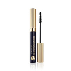 Estee Lauder Double Wear Mascara brush close-up for precise lash definition.