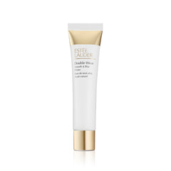 Estee Lauder Double Wear primer bottle shows pore-minimizing design for a smoother look.