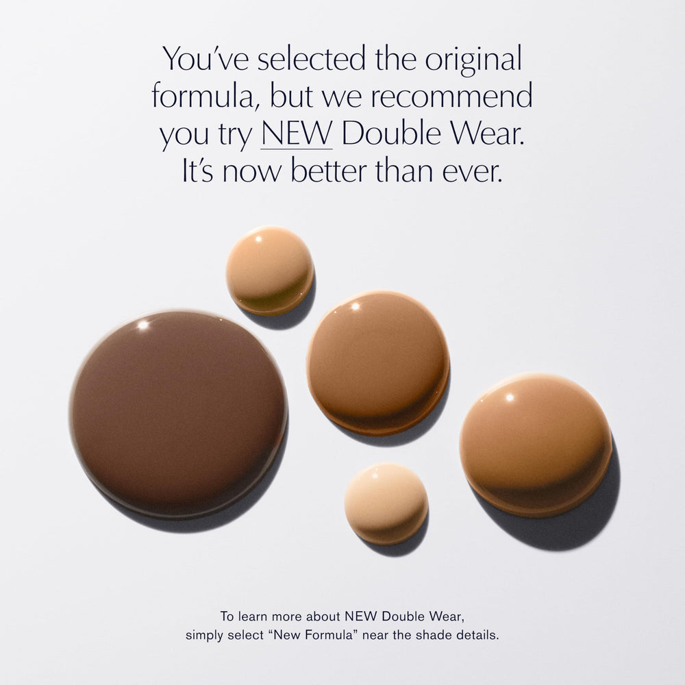 Applying Estée Lauder Double Wear on skin shows buildable coverage and comfort.