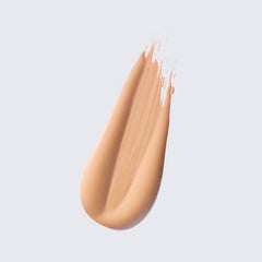 Estée Lauder Double Wear swatch on arm shows true color match.