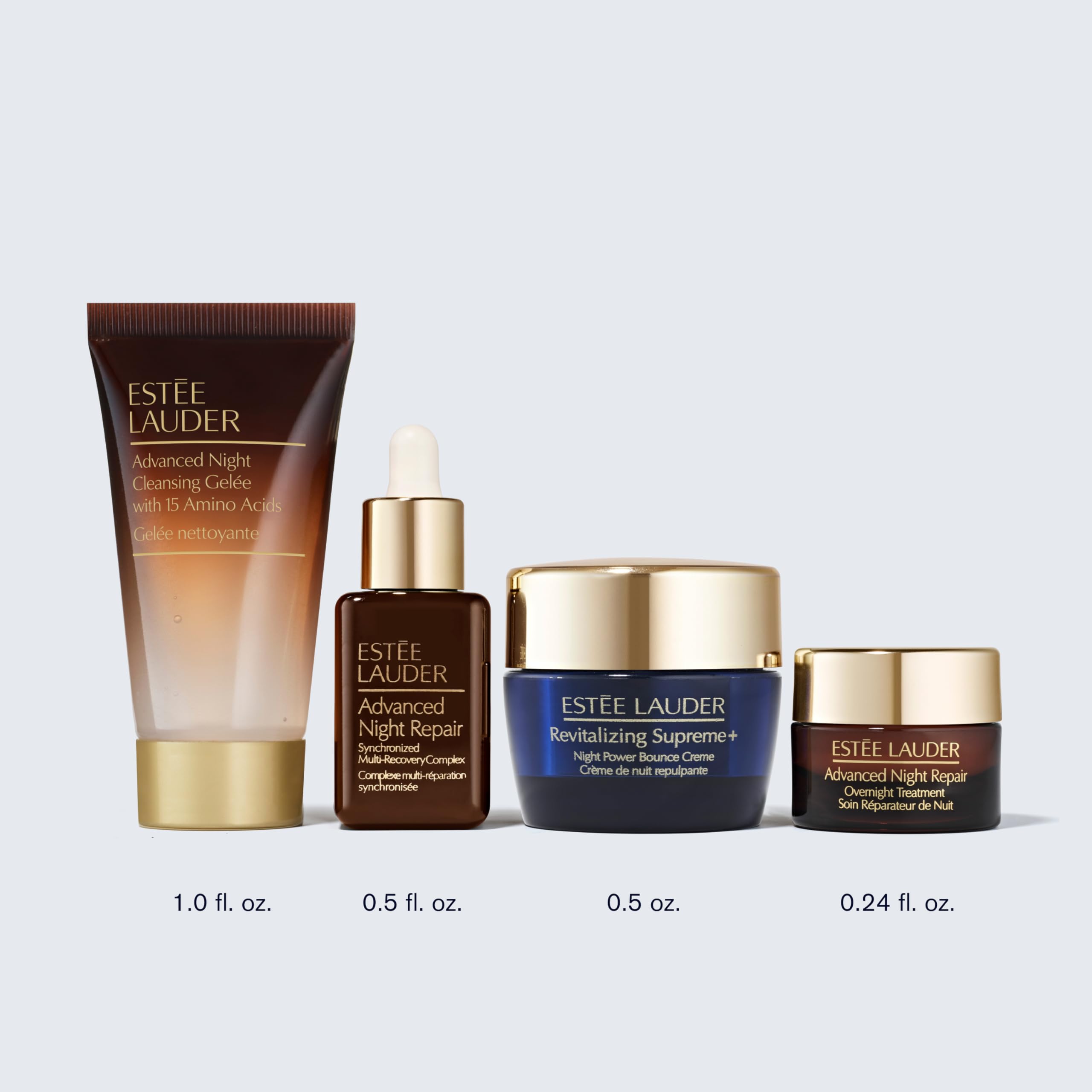 Estée Lauder Dream Skin gift set packaging image highlights complete nighttime routine