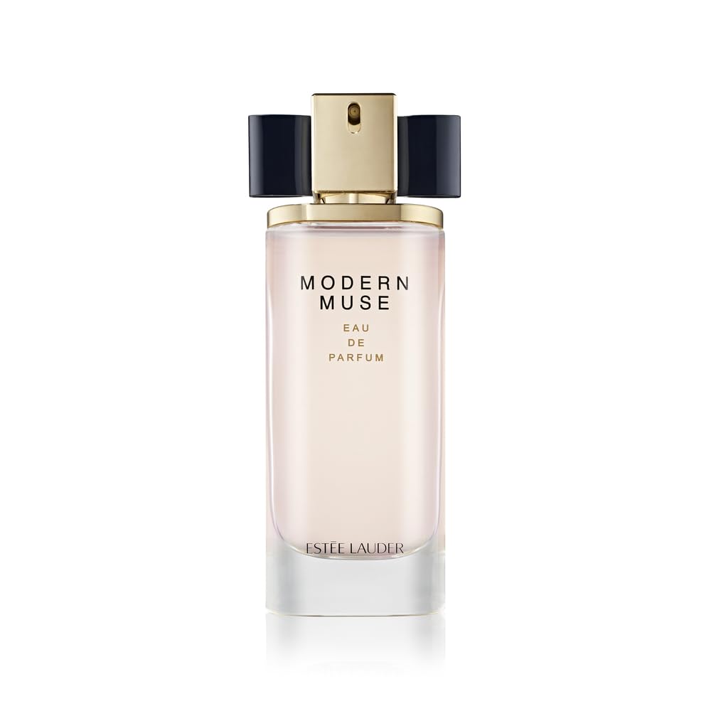Estée Lauder Modern Muse bottle front view, a chic fragrance for confident everyday style.