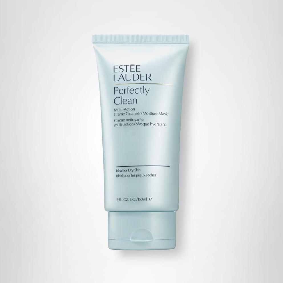 Estee Lauder Perfectly Clean daily routine image for easy cleansing and hydration.