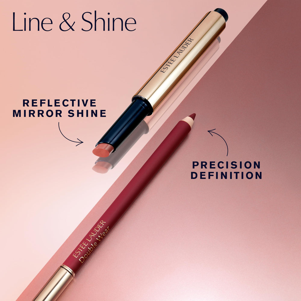 Estee Lauder Melt-On Glosstick provides ongoing hydration during wear.