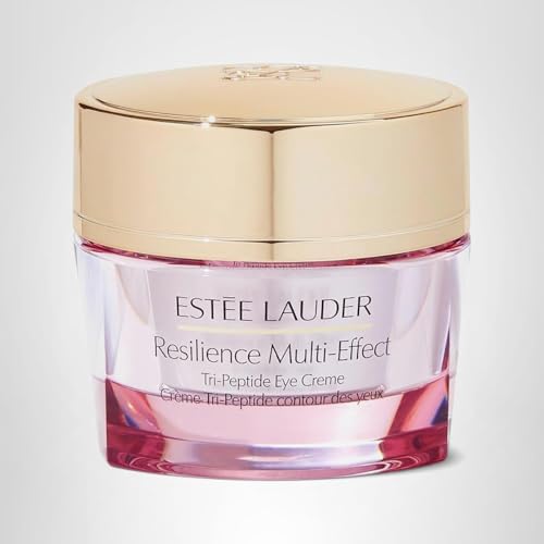 Eye area smoothing by Estée Lauder Resilience for a more even eye contour