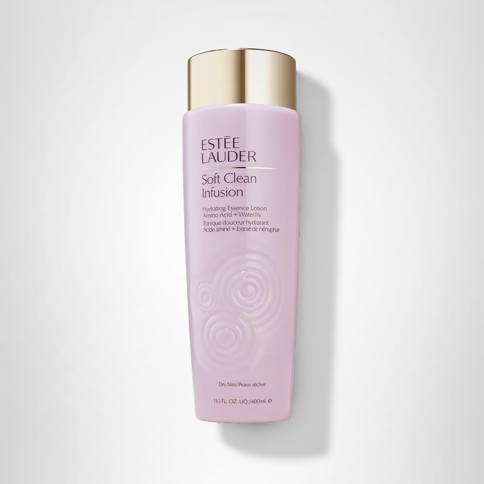 Estée Lauder Soft Clean Infusion glow shot hints at renewed radiance.