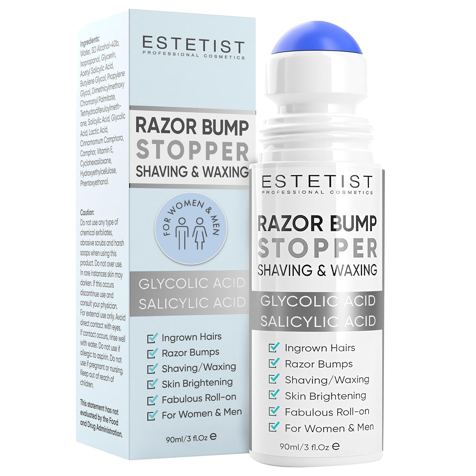 ESTETIST Razor Bump Roll-On bottle for soothing post-shave care