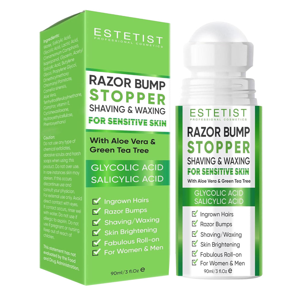 Estetist Razor Bump Stopper face roll-on calms irritation after shaving