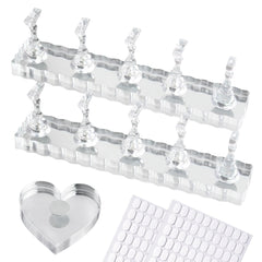 ESUOHYM nail stand magnetic base secures tips for precise painting