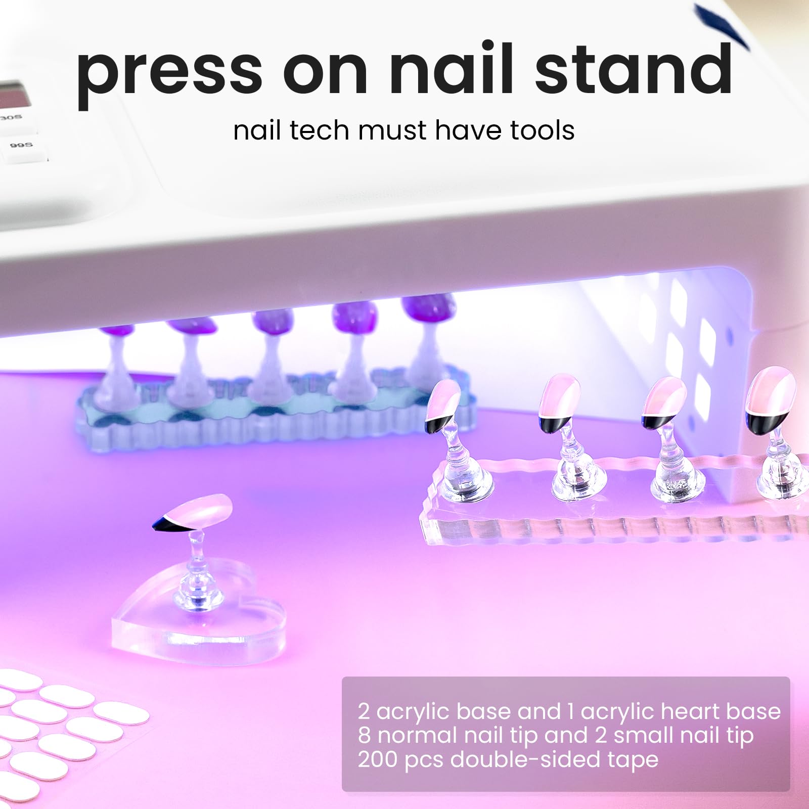 ESUOHYM UV lamp-compatible stand for quick curing and drying