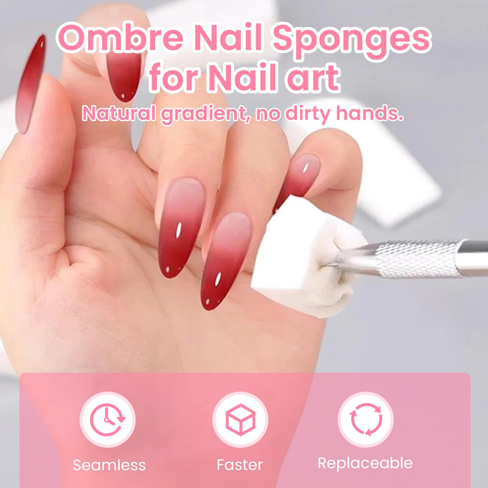ESUOHYM grabbing pen nail art tool with retractable claws ensures steady application.