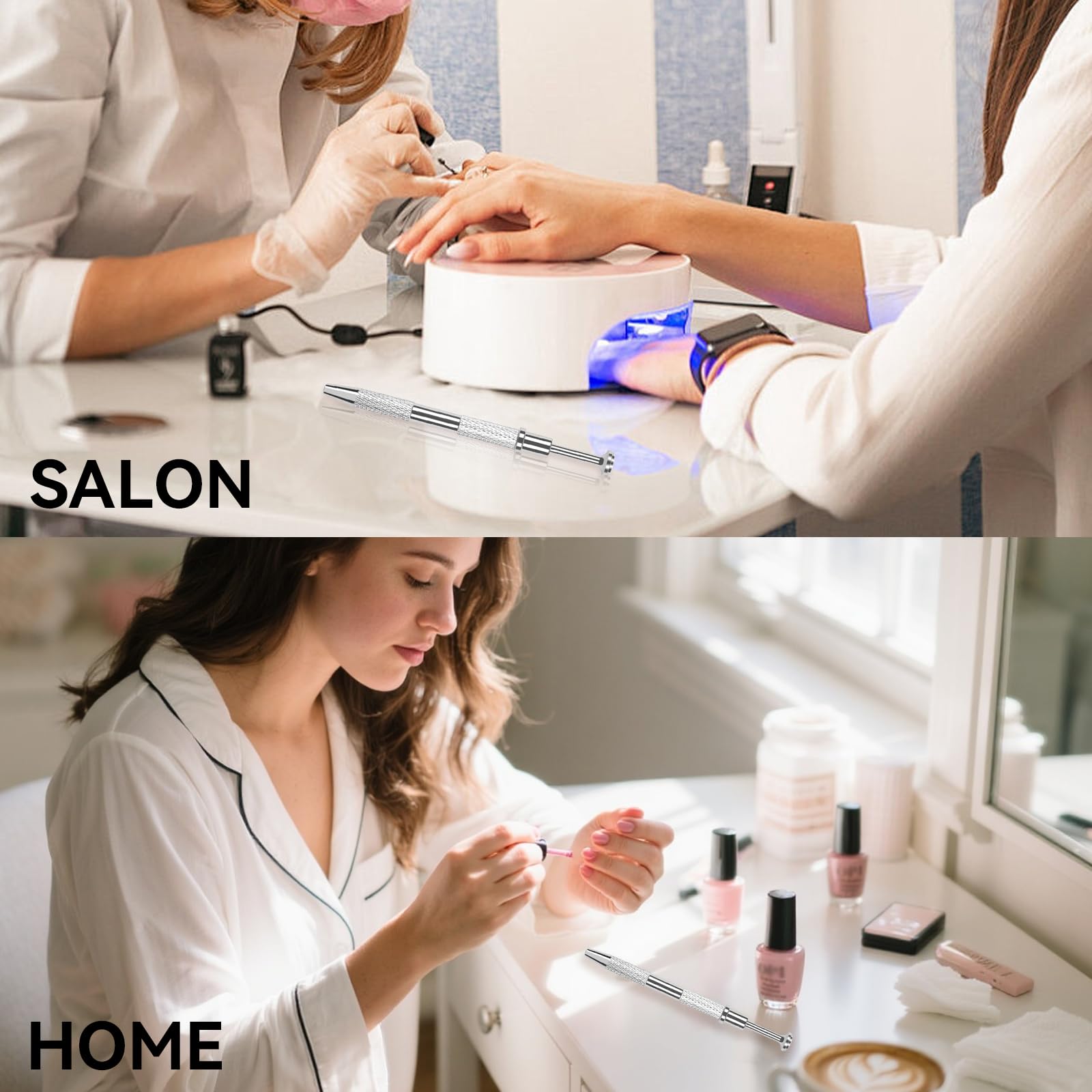 Esuohym home salon kit supports versatile nail art at home.