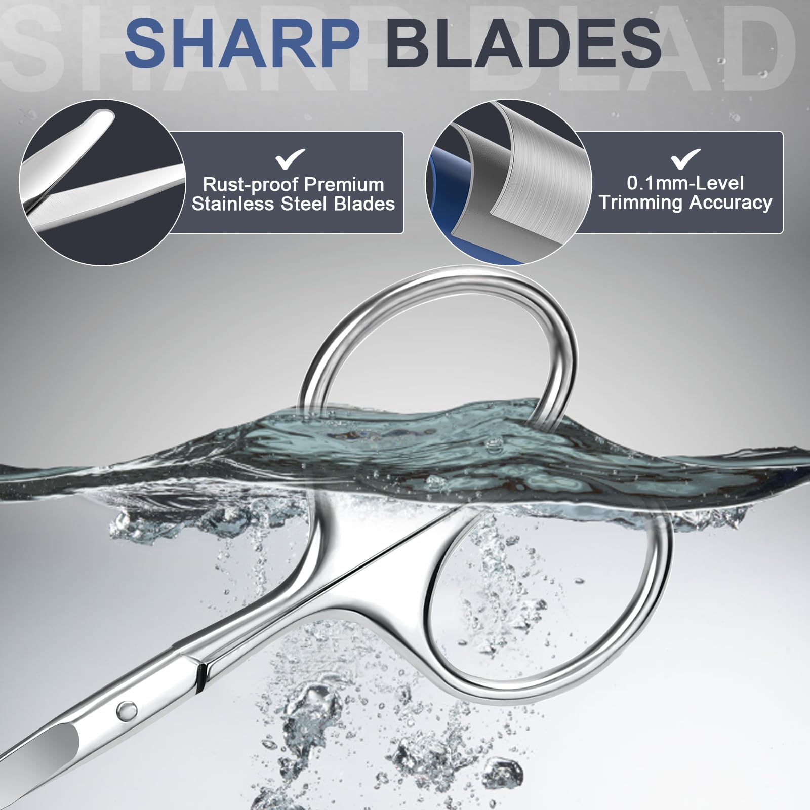 ESVIENS ergonomic handle design offers comfortable grip during precise trimming