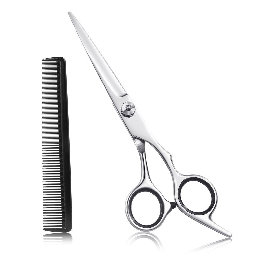 ESVIENS hair cutting scissors with 6.5 inch blade for precise trims