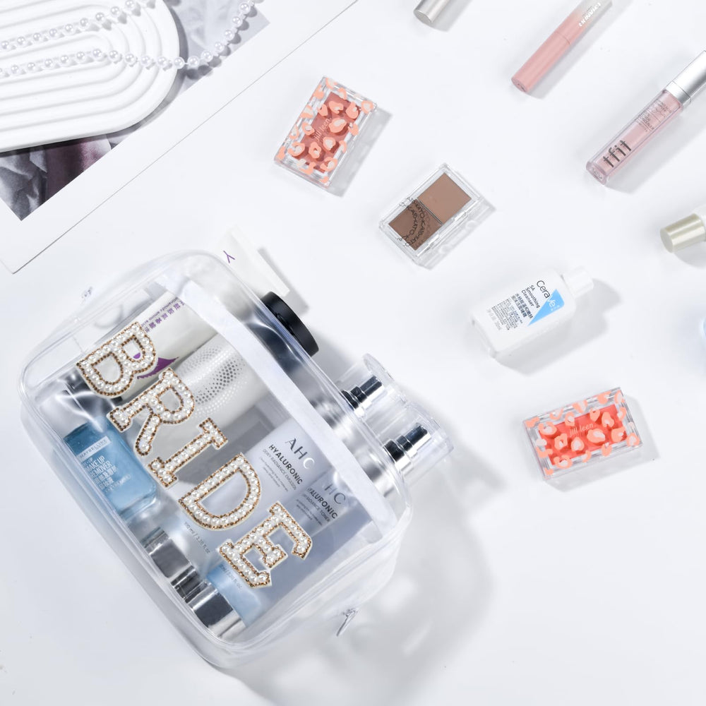 Etercycle Bride clear bag passes security checks quickly at venues.
