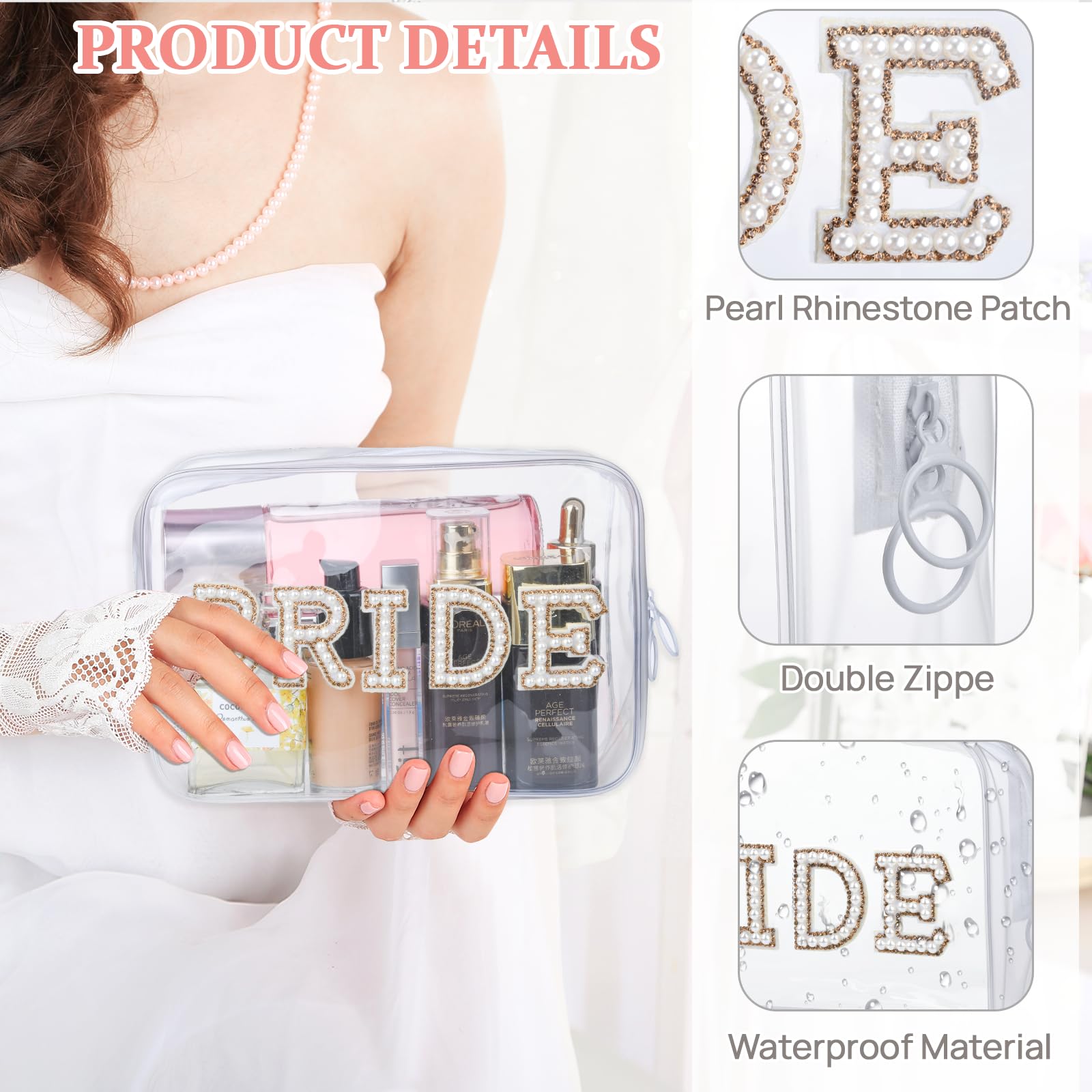 Etercycle Bride double zip closure ensures secure, easy access.