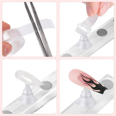 Etercycle durable nail holder base designed for steady practice
