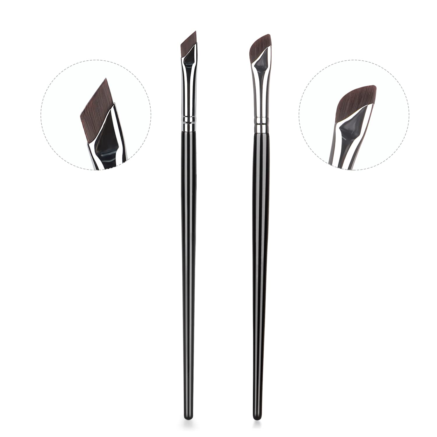 Etercycle blade-angle brush: ultra-thin tip for defined eyeliner.