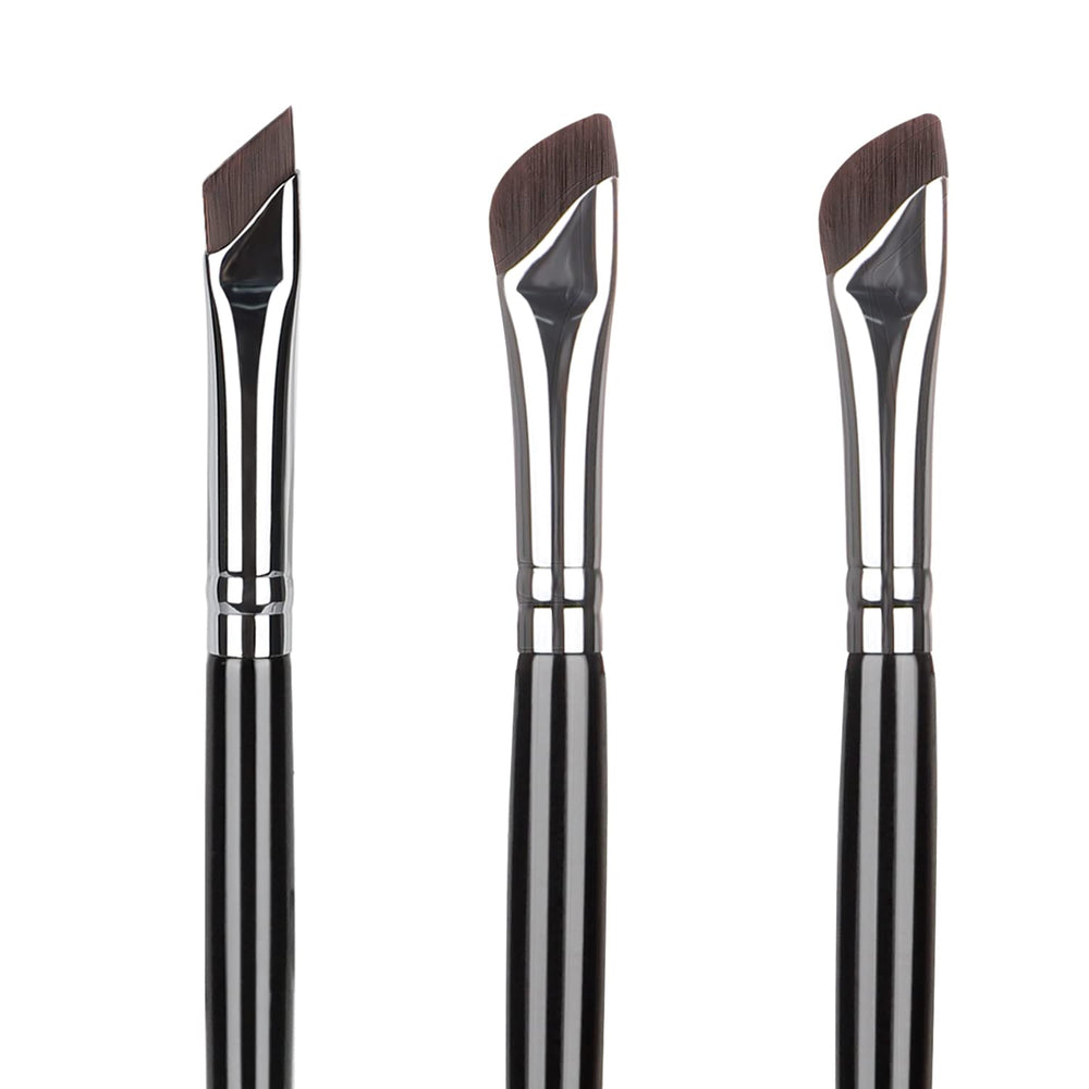Etercycle Eyeliner Brush Set showing the three brushes for precise makeup.
