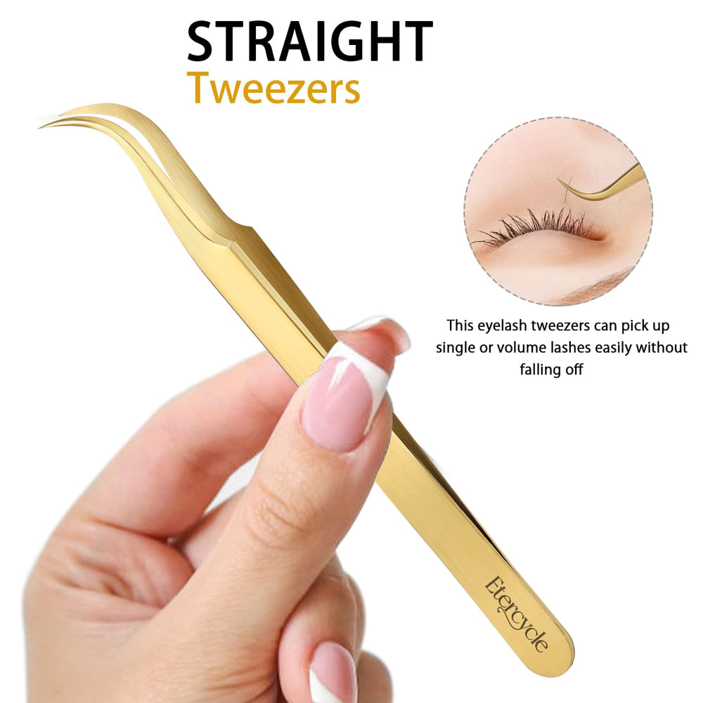 Etercycle tweezers made of Japanese steel for durability and rust resistance
