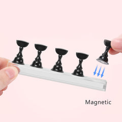 Etercycle magnetic crystal stand securely holds the base during use
