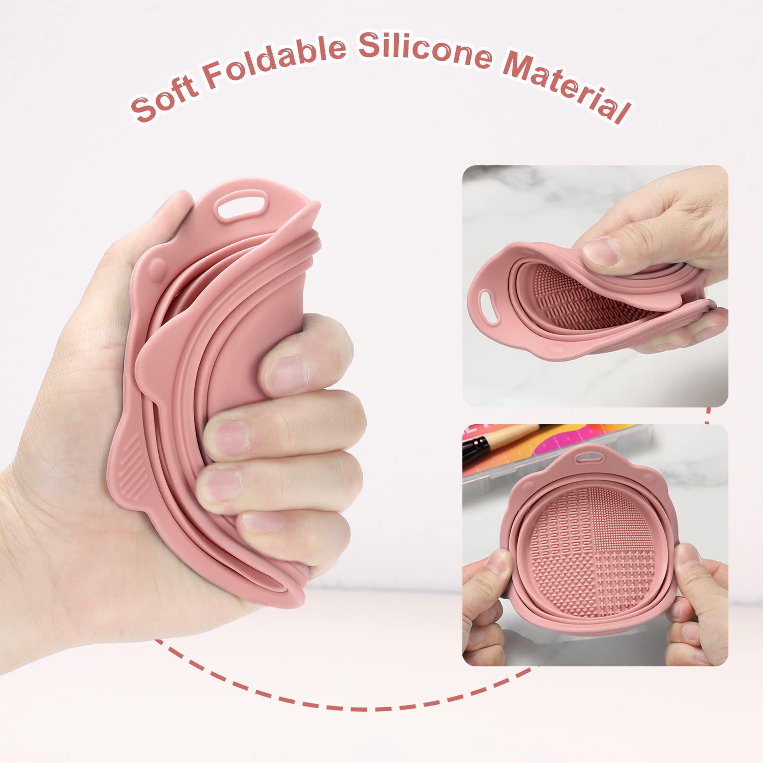Etercycle pink travel kit keeps cleaning gear ready wherever you go.
