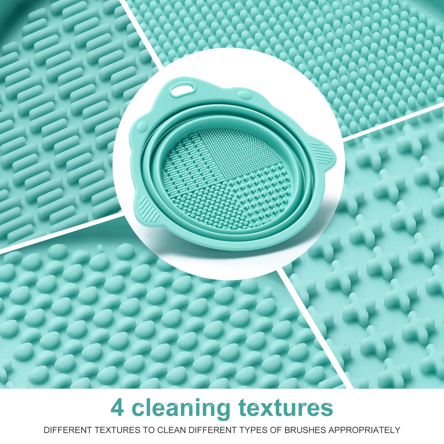 Etercycle travel-size brush cleaner fits in bags anywhere