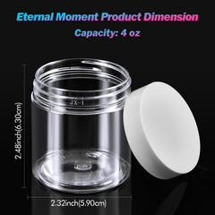 Eternal Moment leak-proof airtight cap keeps contents secure during travel.