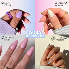 Removedor Eternal gel con acetona: aplicación fácil para uñas sin daño.