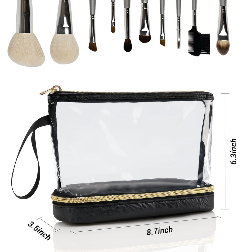Ethereal waterproof pouch concept for travel with toiletries