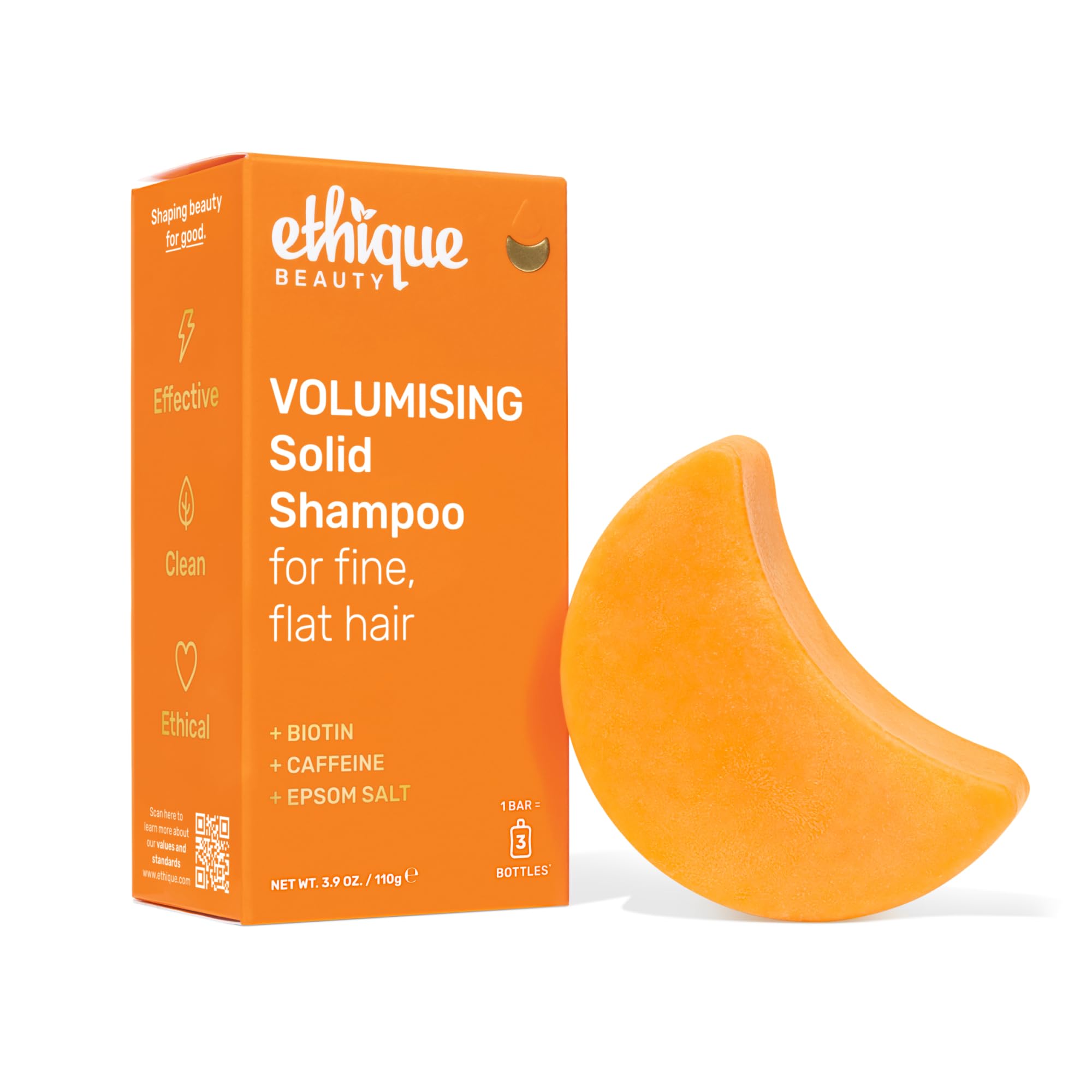 Ethique champú en barra con biotina para volumen en cabello fino