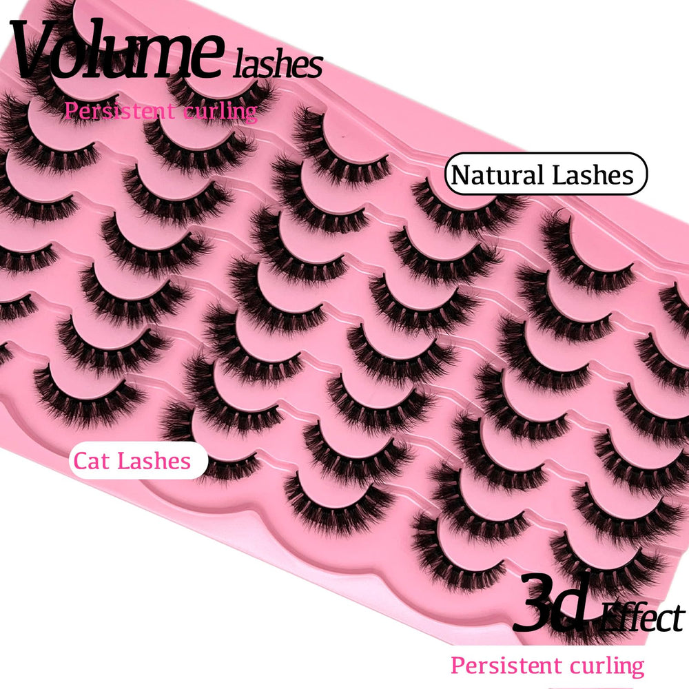 Etokdos easy-apply lash strips ideal for beginners and quick styling.