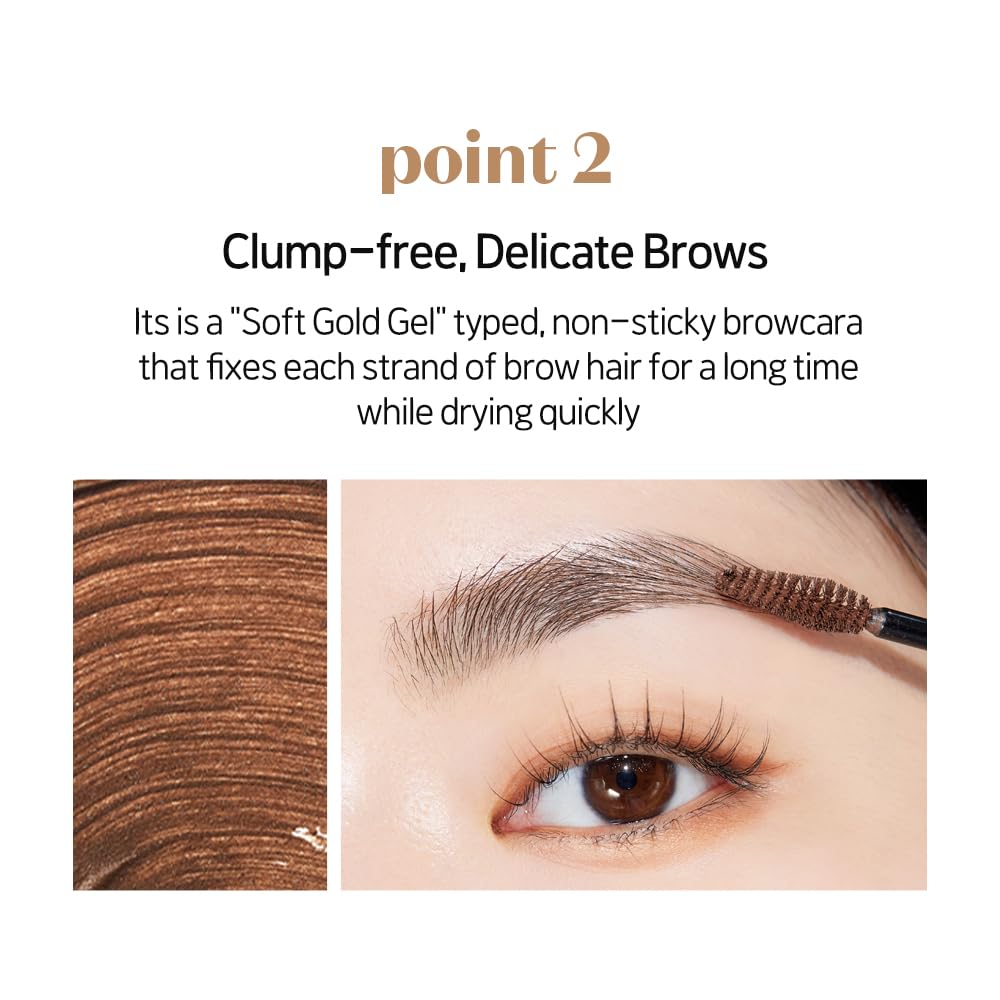 ETUDE Color My Brows: coloración duradera para cejas definidas.