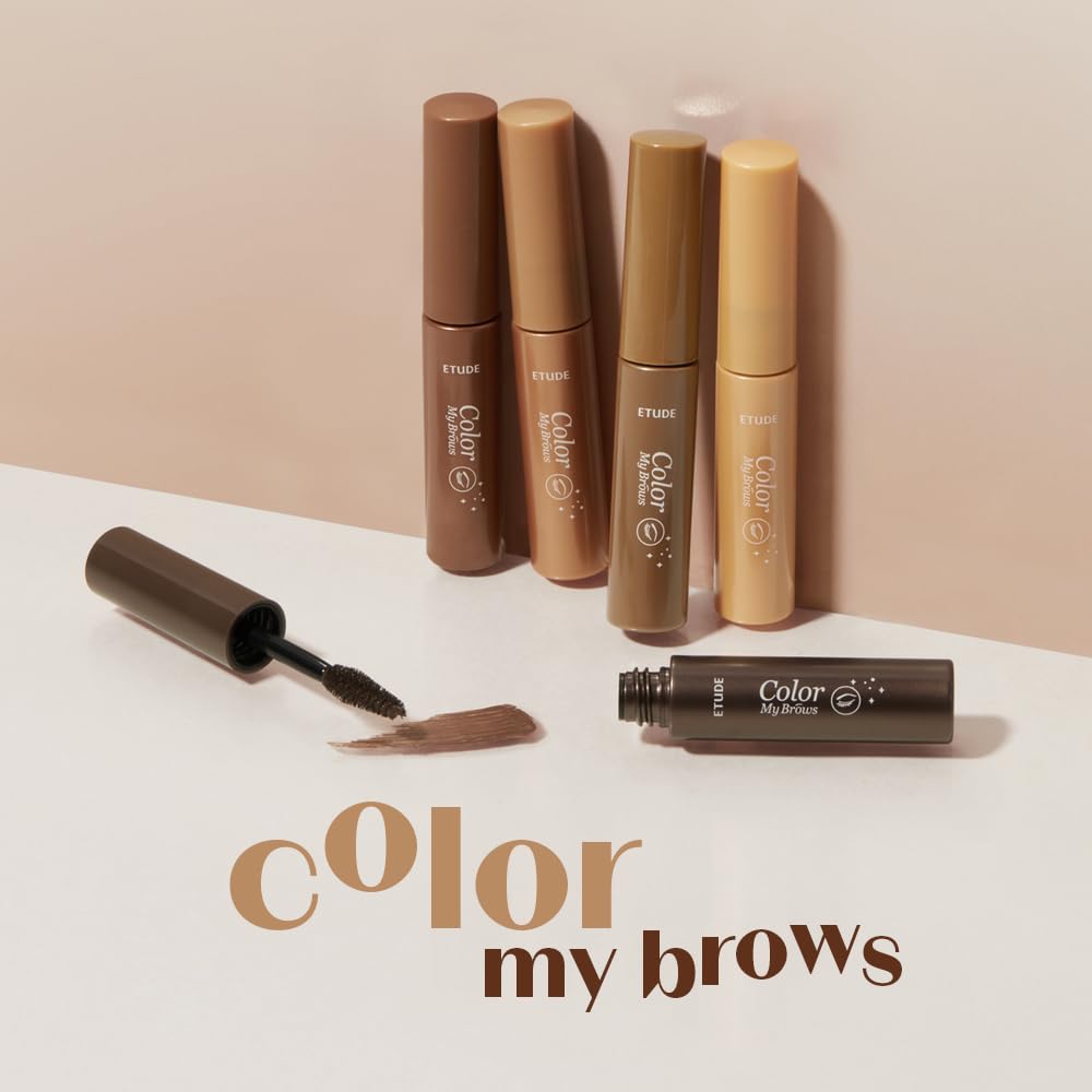ETUDE Color My Brows: aspecto definido y duradero todo el día.