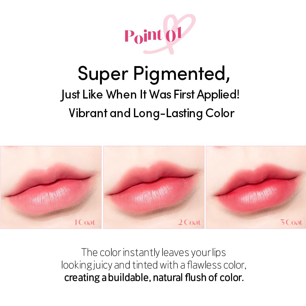 ETUDE Dear Darling Marker Tint 2 Portátil para retoques en cualquier lugar.