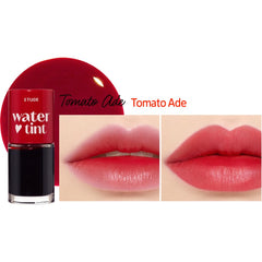 ETUDE Dear Darling Water Tint Lip Cheek Stain provides versatile color for lips and cheeks.