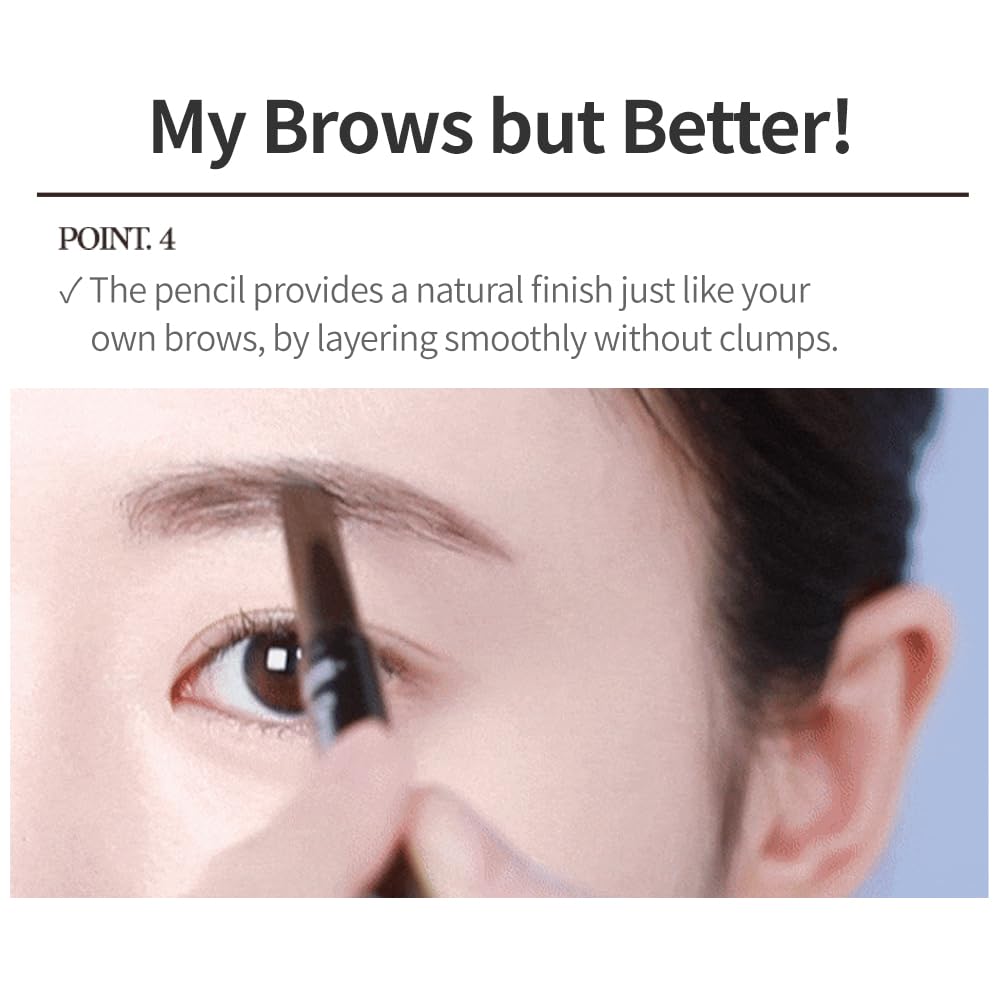 ETUDE Drawing Eye Brow pigmento natural que se construye con capas